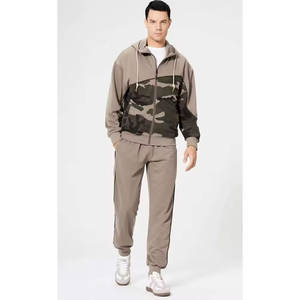 Nouveau design de survêtement 100% coton pour hommes, vêtements de sport, survêtements de jogging pour hommes, survêtements ajustables pour hommes, vente en gros - Product Image 1