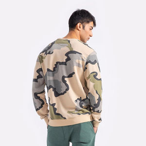 Sudaderas extragrandes estampadas de camuflaje para hombre, Jersey personalizado, Sudadera de cuello redondo para hombre, Conjunto de sudadera para hombre a la venta - Product Image 2