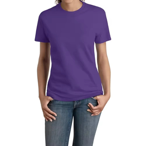 Camisetas Gráficas Casuales de Talla Grande para Mujer al por Mayor, Corte Regular, 100% Poliéster, Secado Rápido, Ecológicas, Transpirables, de Verano - Product Image 2