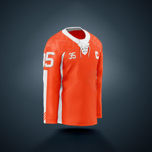 Conjunto de Jersey de Hockey sobre Hielo Profesional Unisex, Poliéster de Secado Rápido y Transpirable, Ropa Deportiva para Adultos - Product Image 4