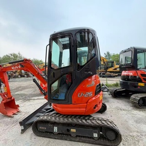 Excavadora Kubota U25 Usada de Alta Rentabilidad, Mini Excavadora Pequeña, Maquinaria para Movimiento de Tierras a Bajo Precio - Product Image 5