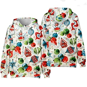 Sudaderas con capucha de hombro caído impresas en 3D personalizadas 2025 sudaderas con capucha Premium para mujer Casual transpirable 100% Jersey de algodón - Product Image 3