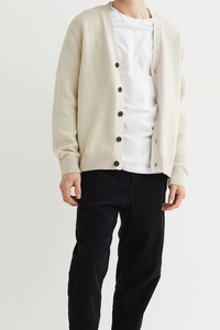 KATBROS INDUSTRY New Arrival High Quality Wool Button-Up Men's <b>Cardigan</b> <b>Sweater</b> Breathable Pocket Decor Custom Logo Solid - Product Image 2