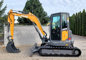 Mini-excavatrices sur chenilles compactes neuves ou d'occasion CX50X D, diesel, avec cabine et hydraulique auxiliaire à haut débit, à vendre - Product Image 3