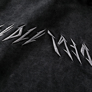 Pull personnalisé en éponge française en coton lourd de haute qualité en détresse lavé à l'acide décoloration au soleil hommes sweats à capuche vintage pour vêtements de rue - Product Image 3