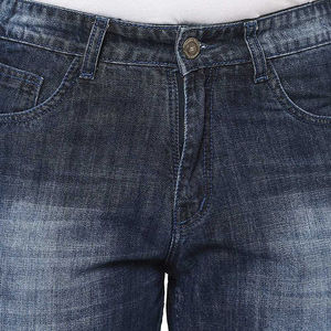 Custom high quality summer wash jeans Korean fashion trend <b>stretch</b> casual denim <b>shorts</b> for men - Product Image 6