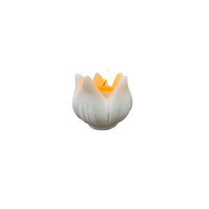 Decorative <b>Candle</b> Holder with <b>Marble</b> Base Candlestick for Room Tabletop Decor - Product Image 2