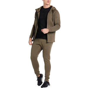 Conjunto de Dos Piezas de Sudadera con Capucha de Forro Polar para Hombre, Corte Regular, Talla XL, para Invierno, Trajes Deportivos para Entrenamiento - Fabricante Mayorista - Product Image 1