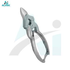 Pince à pédicure professionnelle ALMAC pour ongles épais avec lames tranchantes en acier inoxydable et poignée ergonomique pour une coupe facile - Product Image 3