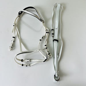 Brida de carreras de PVC impermeable ultraligera para caballo PVC con personalización de Riendas de martingala a juego y a juego disponible - Product Image 4