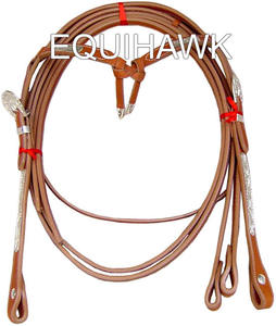 Headstall de cheval occidental en cuir importé le plus vendu pour la sculpture de headstall d'équitation et la fabrication de casque d'outillage en Inde - Product Image 5