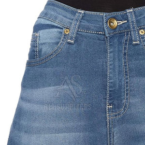 Fabricante profesional de fábrica Pantalones vaqueros para mujer Pantalones vaqueros transpirables para mujer al por mayor - Product Image 5