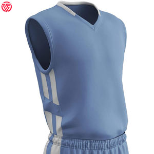Maillots de basketball respirants à manches courtes en polyester 100 % personnalisables pour la vente en gros au Pakistan, impression numérique, vêtements de sport - Product Image 2