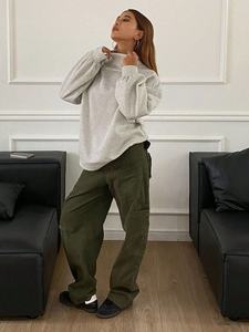 Lupin feutre Super qualité élégant imprimé tricoté hommes femmes coton sweats respirant hiver mode vente en gros - Product Image 6