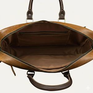 Handmade Genuine <b>Leather</b> <b>Laptop</b> <b>Bag</b> | Luxury Office <b>Bag</b> | Lightweight Gift for Him & for - Product Image 3