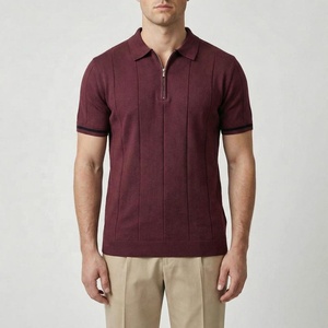 Nouveau Polo Tricoté Homme 2026 – Qualité Supérieure, Respirant, Style Décontracté, Col Zippé, Tendance Old Money - Product Image 1