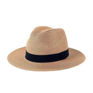 ขายส่งหมวกปานามา - หมวกฟางทอมือที่สวยงามและทันสมัยช่วยป้องกันแสงแดดได้อย่างมีประสิทธิภาพในฤดูร้อน - Product Image 1