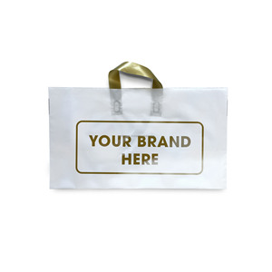 ถุงพลาสติกหูหิ้วแบบนิ่ม HDPE พิมพ์ลายตามสั่ง กล่องใส่ขนมบาคลาวา พิมพ์เฟล็กโซ สำหรับใส่เค้ก - Product Image 1