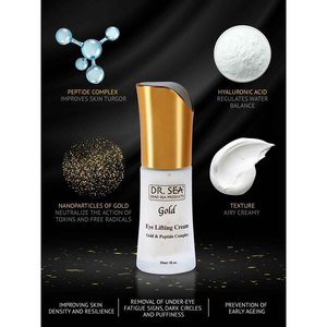 Crema para ojos Gold and Peptide Complex de 30 ml para levantar el producto premium en la categoría de cremas para ojos - Product Image 2