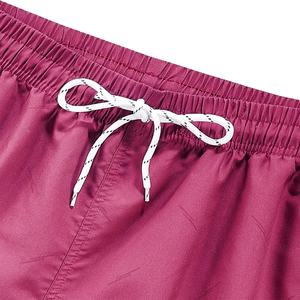 2025 été hommes Short de bain avec cocotier flamant rose imprimé cordon taille décontracté pantalon de sport pour courir plage personnalisable - Product Image 4