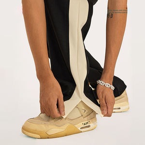 New Custom Color Premium Cotton Streetwear Sweatpants Long Fashion Blank <b>Men</b> <b>Sweat</b> <b>Pants</b> - Product Image 3