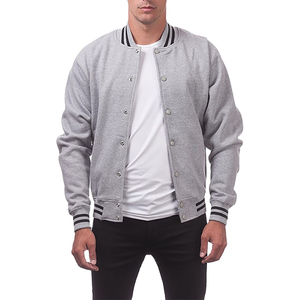 Confortable Design 2025 Offre Spéciale Hommes Manches Longues Conception Premium Laine Matériel Femmes Varsity Veste - Product Image 6