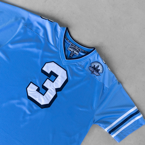 Camiseta Deportiva Retro de Fútbol Americano, Diseño Personalizado al por Mayor, Totalmente Sublimada, de Malla, Corta, de Secado Rápido, Talla Grande - Product Image 3