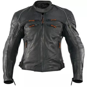 Veste de moto en cuir véritable pour la conduite Veste unisexe Top de haute qualité pour hommes imperméable à l'eau Moto et course automobile - Product Image 1