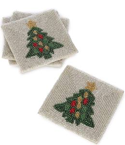 Adornos Navideños con Cuentas para Fiestas, Accesorios para Mesa de Navidad, Decoración Festiva para Mesa, Adorno Navideño con Cuentas para el Hogar, Árbol de Navidad con Cuentas - Product Image 1