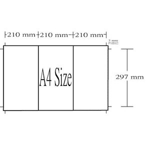 128gsm Gross Art <b>Paper</b> Promotional Leaflet for <b>Paper</b> & Paperboard Printing - Product Image 1