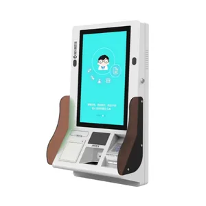 Wandmontage Patiënt Self Service Interactieve Touch Gezondheidszorg Kiosk Medische Machine