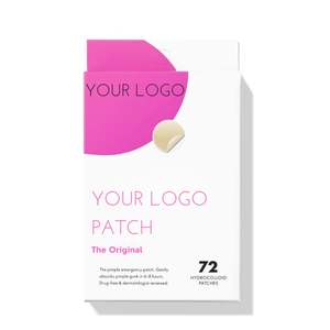 AcnePatch HydrocolloidAcnePatches TeaTreeOil CuteAcneStickers Coreano OEM ODM Impermeable Hydrocolloid Pimple Acne Patch - Product Image 1