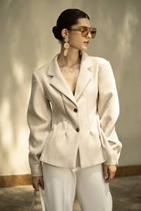Chaqueta Nolia al mejor precio, ropa de mujer, traje y chaqueta de mujer de alta calidad, ropa elegante de estilo minimalista para mujer - Product Image 3