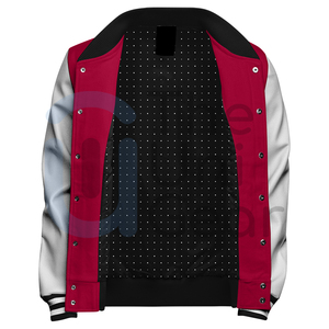 Nouveau personnalisé pour hommes Corps en laine Manches en cuir Vente en gros de haute qualité Letterman Varsity Jacket College Baseball Jacket pour hommes et femmes - Product Image 4