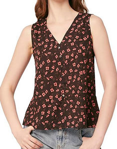 เสื้อกล้ามกีฬาผ้าฝ้าย100% ลูกไม้ระบายอากาศได้สำหรับผู้หญิงพิมพ์ลายสัตว์สำหรับยิมออกกำลังกายโยคะฟิตเนส - Product Image 1