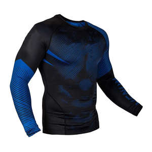 2026 <b>Men's</b> Compression Gym Rash Guard <b>Long</b> <b>Sleeve</b> Fitness Sportswear <b>Thermal</b> Muscle Loss Surfing Suit Breathable Rash Guard - Product Image 6