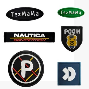 Écussons PVC Imperméables Premium à Coudre, Logos Personnalisés pour Marques de Mode, Streetwear et Vêtements de Sport – Vente en Gros - Product Image 6