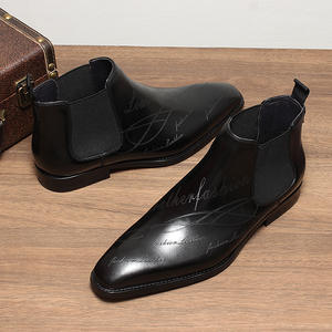 Zapatos de Vestir de Cuero Genuino con Punta en Pico para Hombre, Zapatos de Cuero Genuino para Hombre, Calzado Formal de Piel de Vaca para Bodas y Negocios - Product Image 3