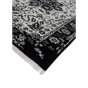 Tapis en laine noué à la main Savana Ivory grande surface LCARM-63, motif médaillon rectangulaire pour salon et couloir - Product Image 2