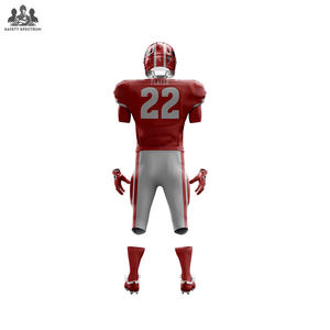 Uniforme de Fútbol Americano OEM |   Conjunto de Camiseta y Pantalones Personalizados para Equipo |   Camiseta transpirable de manga corta para tallas grandes |   Exportación al por Mayor - Product Image 4