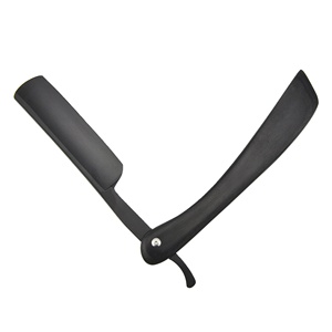 Custom Design Men Straight Stainless Steel Hair <b>Shaper</b> Barber Razor Folding Manual Shaving razor for Sale - Product Image 5