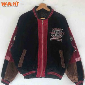 Chaqueta Varsity Reversible de Cuello Alto para Hombre, Diseño OEM, Ecológica, 100% Poliéster, con Logotipo Personalizado, Motivo de Béisbol, Estilo Urbano de Invierno - Product Image 2