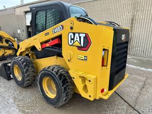 รถตักล้อยางแคตเตอร์พิลลาร์ 246D สภาพดีเยี่ยม รถตักขนาดเล็กมือสอง รุ่น Cat 246C รับน้ำหนักได้ 500 ตัน - Product Image 2