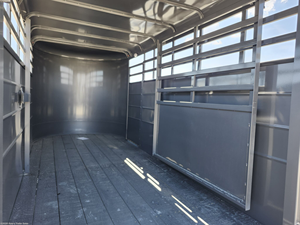16FT 20FT 40FT Livestock <b>Trailer</b> 7000lbs Bumper Pull Stock <b>Trailer</b> Steel Cattle <b>Trailer</b> with Ramp Gate for Sale - Product Image 5