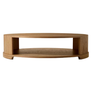 Eco-Friendly Minimalist Style <b>Solid</b> Teak <b>Wood</b> Round Coffee <b>Table</b> for Hotel Coffee Shop Vintage Furniture - Product Image 4