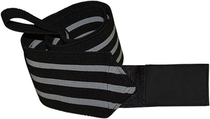 Vente en gros de sangles de poignet unisexes antidérapantes en néoprène de fitness lourd avec logo personnalisé pour l'haltérophilie de gymnastique - Product Image 3