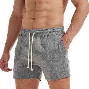 Pantalones cortos de gimnasio para hombre hechos de algodón de último diseño para tamaño adulto Fabricación de Pakistán pantalones cortos de gimnasio para hombre - Product Image 1