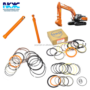 Pièces d'excavatrice <span class=keywords><strong>ZX</strong></span> EX 120 200 300 400 450 700 1200 Importées du Japon Kit de joints de vérin hydraulique pour excavatrice Hitachi - Product Image 1