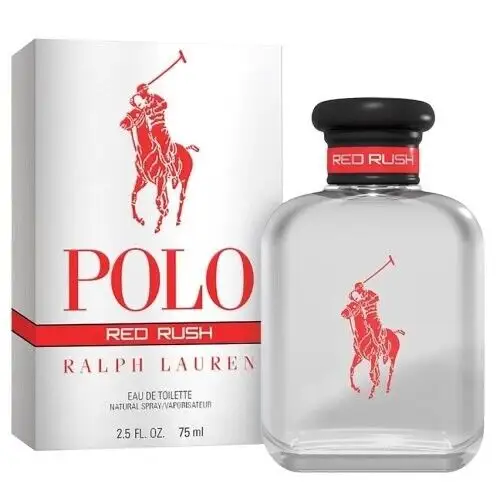 Ralph Lauren Polo Red Rush 75ml EDT Spray - 100% genuino y auténtico-¡Nuevo en caja!