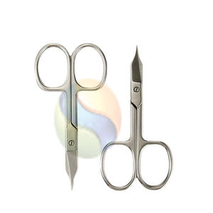 Tijeras Curvas para Cutículas de Grado Profesional, Herramienta de Manicura de Alta Precisión, Tijeras para Cutículas y Uñas Ultra Profesionales |    Cuchilla Curva - Product Image 1